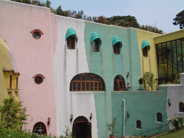 三鷹の森ジブリ美術館 建物 オブジェ写真素材011