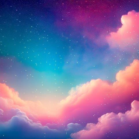パステルカラーのメルヘンな背景２