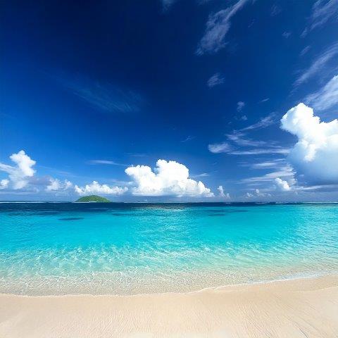 南国の海の背景３