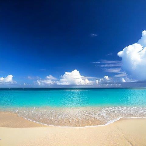南国の海の背景４