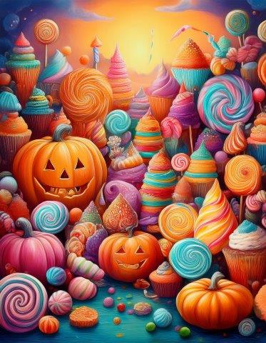 パステル調のハロウィーンパーティー
