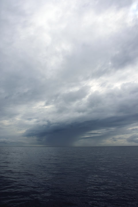 南太平洋の乱層雲