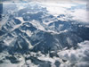 スイスの雪山の航空写真　冬・雪景色のフリー写真素材・無料画像014