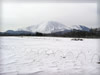 浅間山の冬のフリー写真素材・無料画像