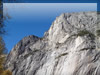 岩山の無料写真素材　ヨセミテ国立公園