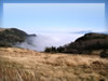 草原の無料画像　高原から見下ろす雲海