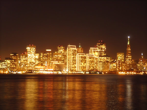 サンフランシスコの夜景