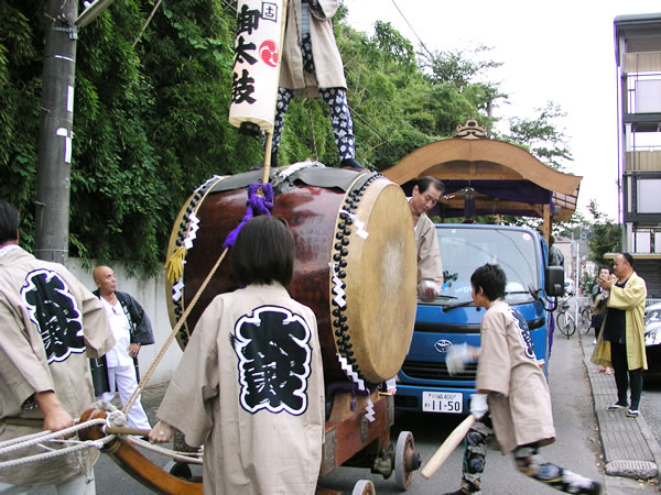 太鼓祭り　お祭りのフリー写真素材・無料画像