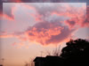 故郷（町田）の夕焼雲のフリー写素材