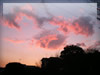 紅色の夕焼雲（町田）の無料写素材