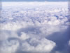 どこまでも続く雲海のフリー写真素材