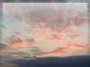 疎らな夕焼雲の無料画像