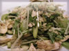 料理　鶏肉入り玄米サラダのフリー写真