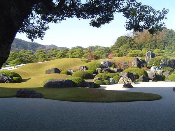 足立美術館（島根県）の庭園のフリー写真素材　無料画像031