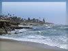 サンディエゴの砂浜のフリー素材