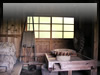 水車小屋の内部構造と古民具の無料素材
