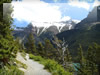 グレイシャー国立公園　山・山脈のフリー写真