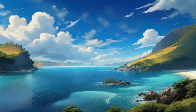 南の島の夏